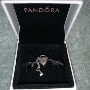 Authentic Pandora Key to My Heart Charm